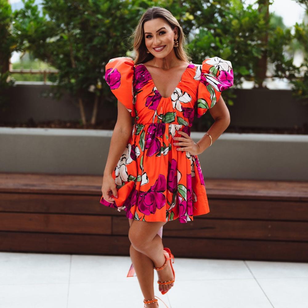 Aje Gretta Bow Back Mini Dress Xsmall