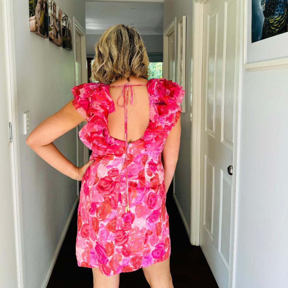 Aje Charmed Mini Dress Size 12