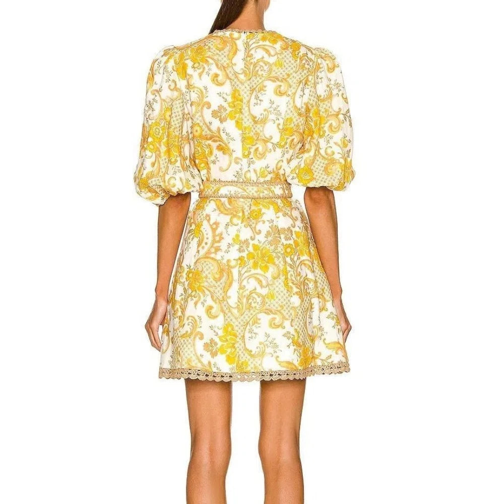 Zimmermann Postcard Mini Dress