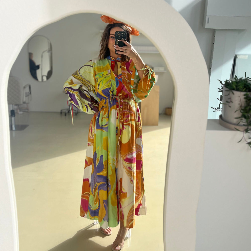 Alemais Luca Shirtdress