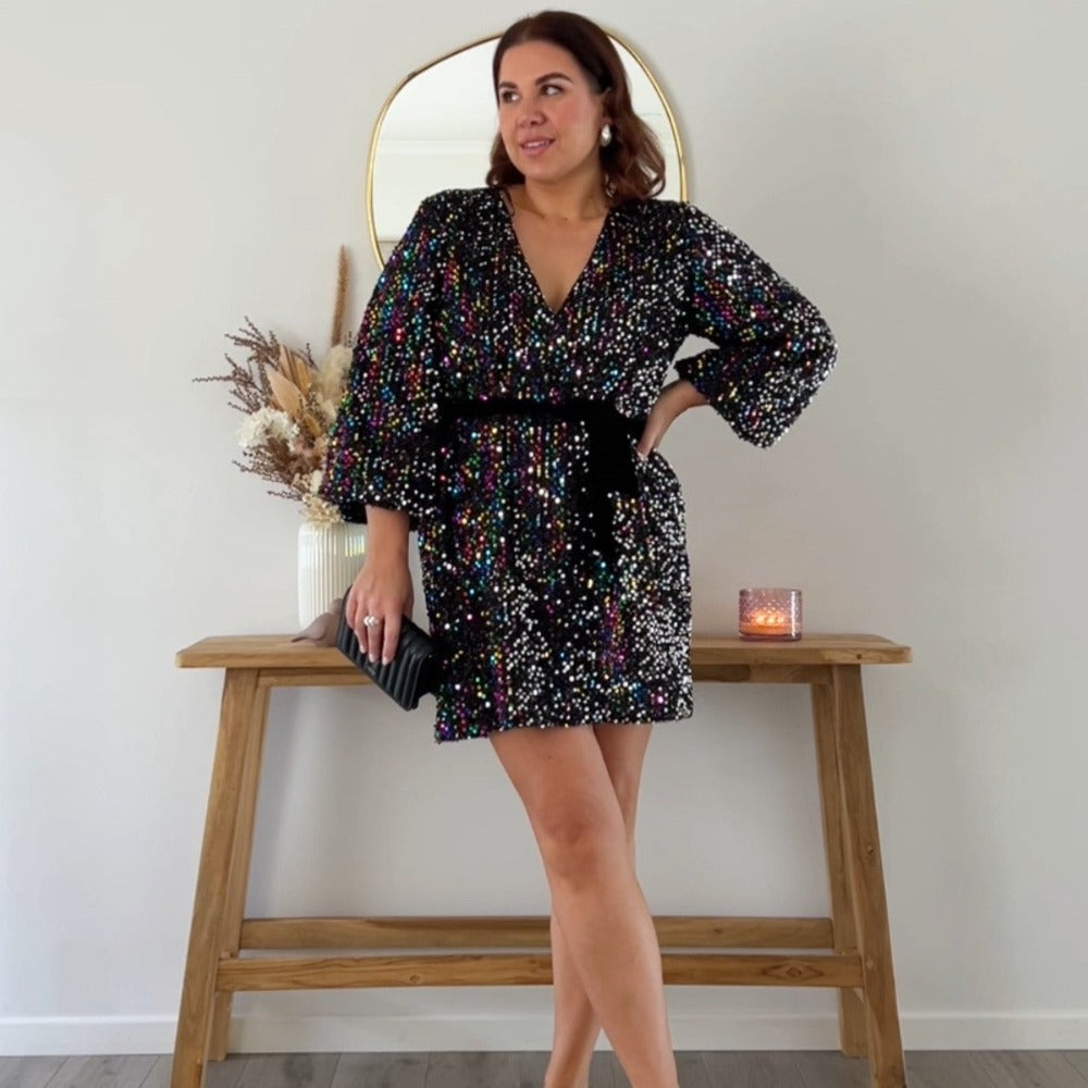 Sheike - Xanadu Black Dress