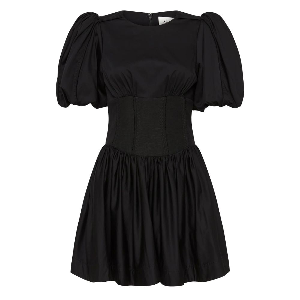 Aje Gianna Puff Sleeve Black