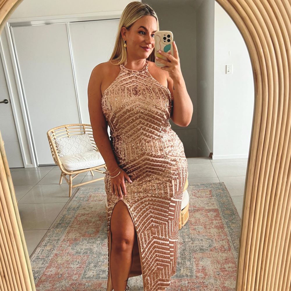 L'amour - Diana Halter Gown