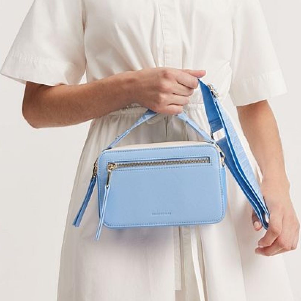 Camera Bag - Soft Blue