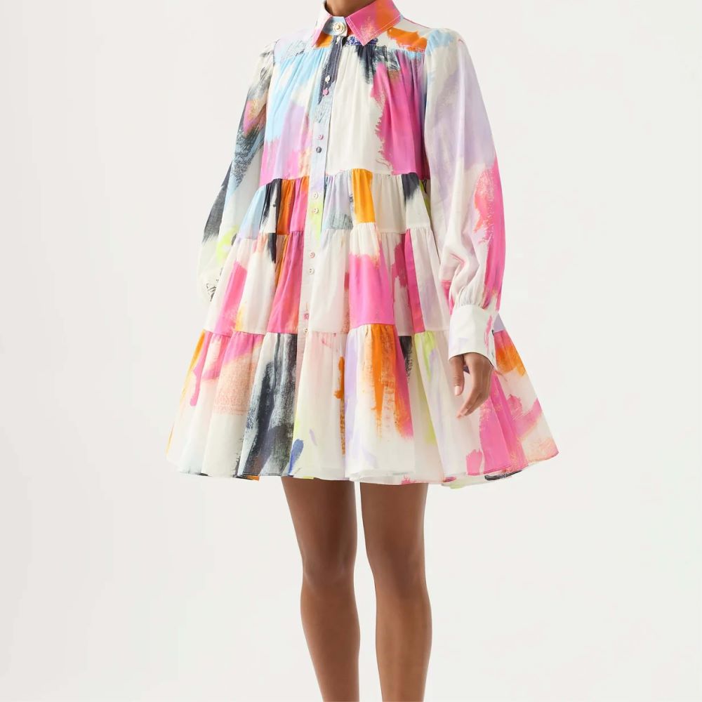 Aje Vie Smock Dress