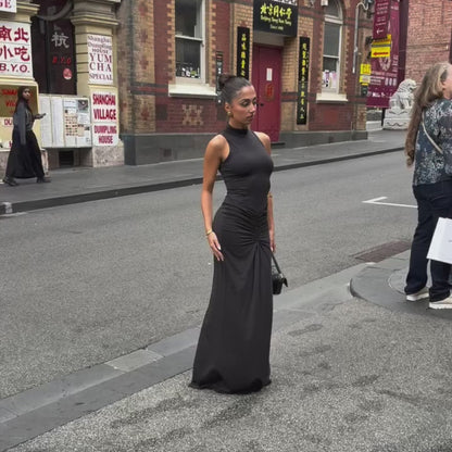 Bianca and Bridgett Angela Maxi Dress Black Small