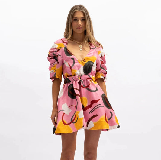 Aureta Studio Frida Dress - Artists Canvas