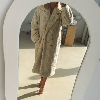 Aje Longline Teddy Coat Small