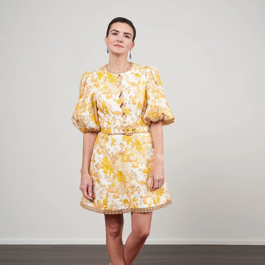 Zimmermann Postcard Mini Dress