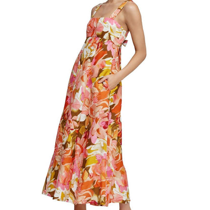 Acler Tate Dress Pink Bouquet