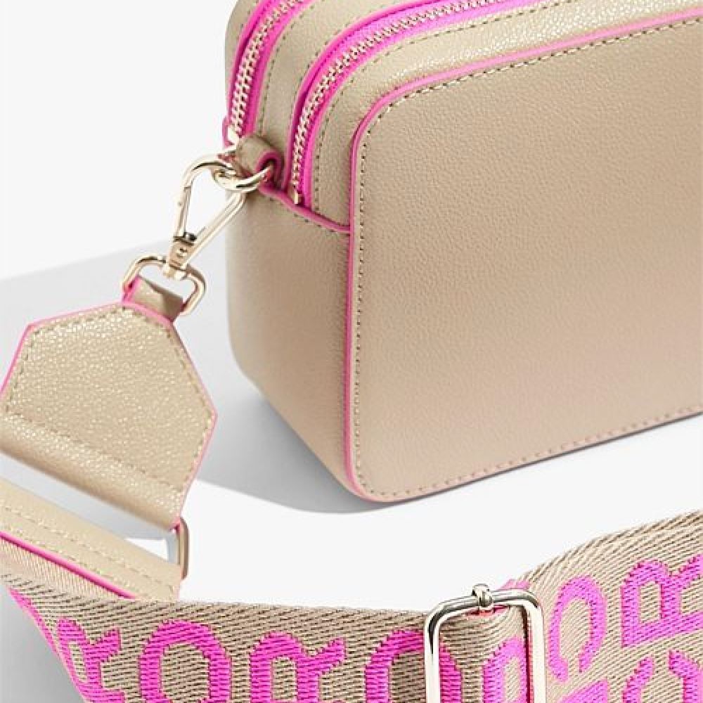 Camera Bag - Camel Pink