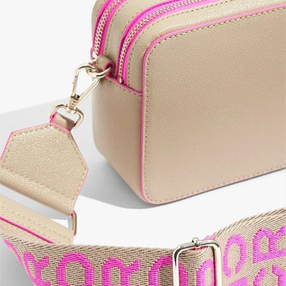 Camera Bag - Camel Pink