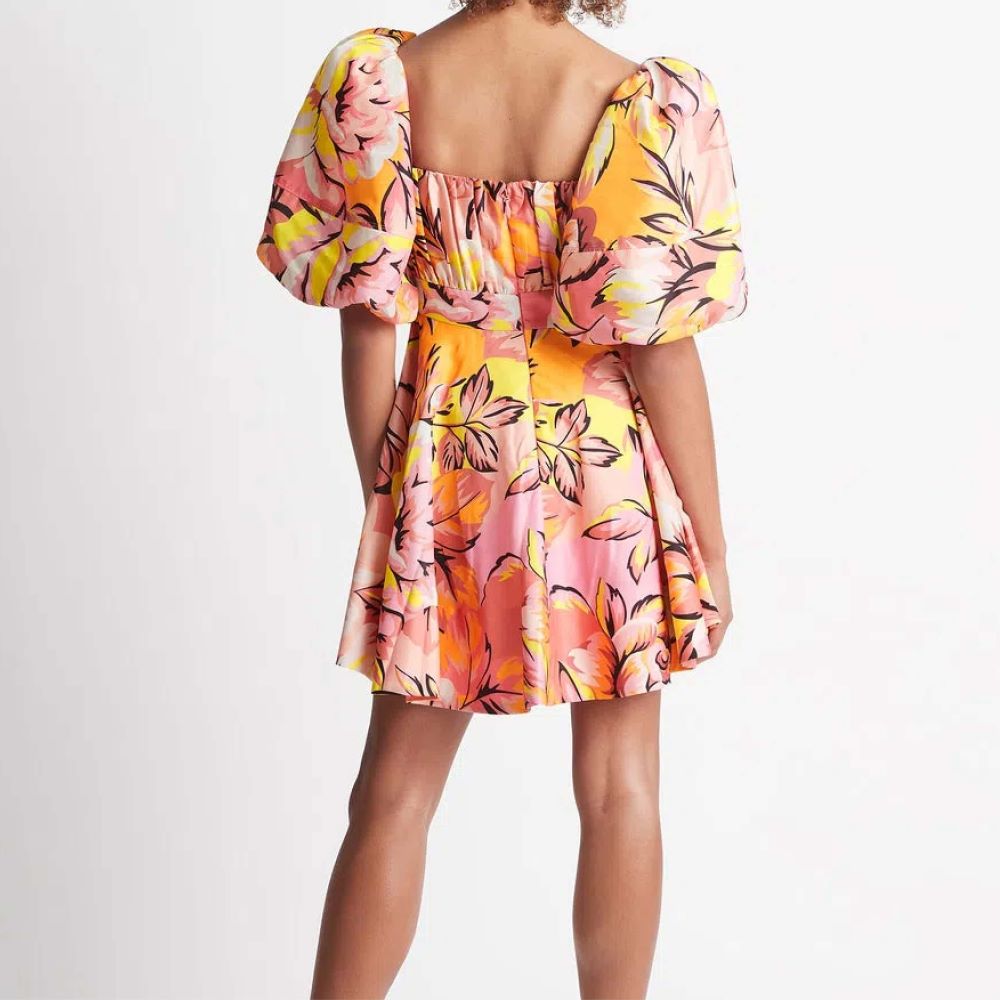 Sheike yellow shop floral dress